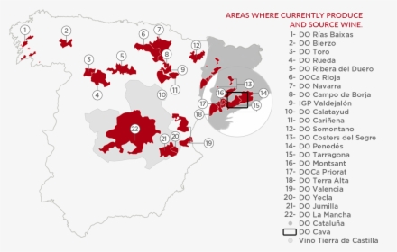 Spain Wine Regions Hd, HD Png Download, Transparent PNG