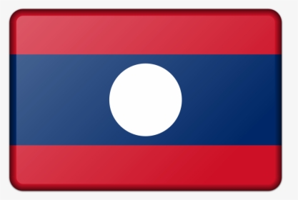 Laos Flag - Cờ Lao Vector, HD Png Download, Transparent PNG