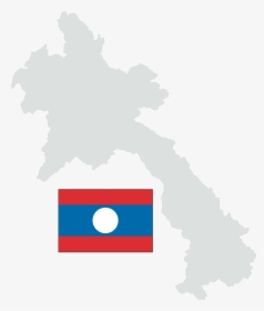 Population Map Of Laos, HD Png Download, Transparent PNG