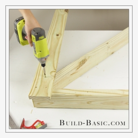 Build An Easy Diy Fence Gate By Build Basic - Build A Shadow Box, HD Png Download, Transparent PNG