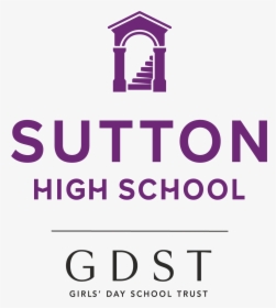 Full Colour Lock Up Logo - Sutton High School Logo, HD Png Download, Transparent PNG