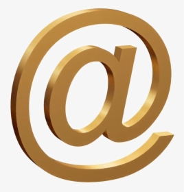 At Sign Png Transparent Image - Circle, Png Download, Transparent PNG