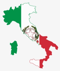 Map Png Images - Kingdom Of Italy Flag Map, Transparent Png, Transparent PNG