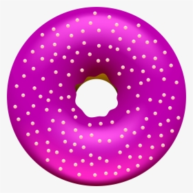 Donut Png , Png Download - Violet Donut Clip Art, Transparent Png, Transparent PNG