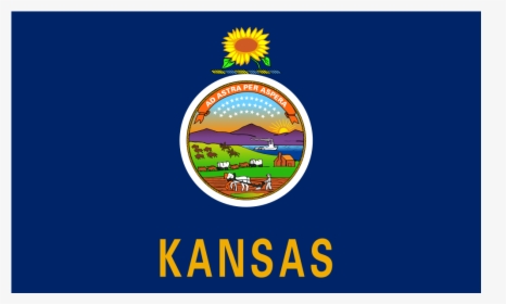 Us Ks Kansas Flag Icon - Kansas State Flag, HD Png Download, Transparent PNG