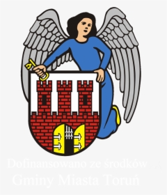 Dofinansowano Ze Środków Gminy Miasta Toruń - Flag Of Torun, HD Png Download, Transparent PNG