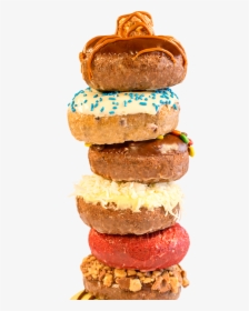 Stack Of Donuts Png, Transparent Png, Transparent PNG