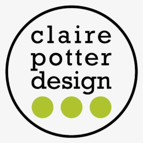 Claire Pottern Design Logo Black Green - Hi Connect, HD Png Download, Transparent PNG