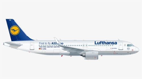 Lufthansa Plane Png, Transparent Png, Transparent PNG