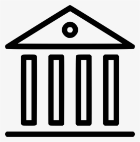 Bank Institution Pantheon Building - Pantheon Icon, HD Png Download, Transparent PNG