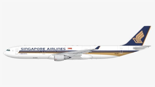 Singapore Airlines Airplane Png, Transparent Png, Transparent PNG