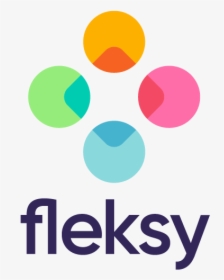 Fleksy Stacked Lockup Colour - Graphic Design, HD Png Download, Transparent PNG