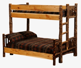 Hickory Bunk Bed - Rustic Double Bunk Beds, HD Png Download, Transparent PNG