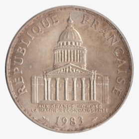 100 Francs 1983 Avers - Piece 100 Francs 1983, HD Png Download, Transparent PNG