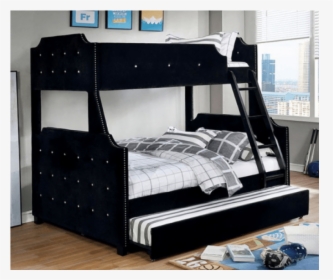 Twin Over Full Bunk Bed Upholstered, HD Png Download, Transparent PNG