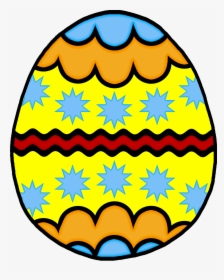 Free Egg Easter Egg Free To Use Clip Art - Easter Egg In Cartoon, HD Png Download, Transparent PNG