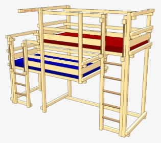 Both-up Beds - Literas Triples Adultos En Esquina, HD Png Download, Transparent PNG