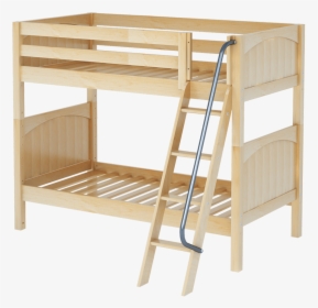 Maxtrix Kids Gotit Twin Medium Bunk Bed W/ Angled Ladder - Bunk Bed, HD Png Download, Transparent PNG