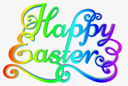 Transparent Spring Clipart Png - Transparent Happy Easter Clipart, Png Download, Transparent PNG