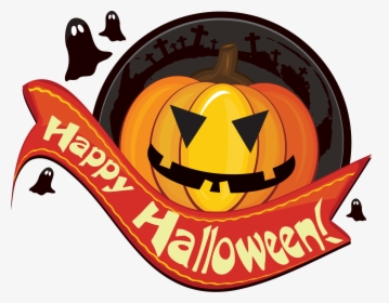 Scary Happy Halloween Clip Art, HD Png Download, Transparent PNG