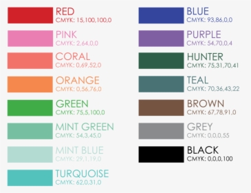 Color Swatches With Mints , Png Download - Hydro Flask Colors Swatches, Transparent Png, Transparent PNG