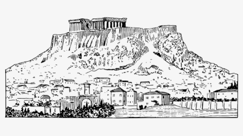 Acropolis, Athens, Citadel, Greece, Greek, Parthenon - Acropolis Clipart, HD Png Download, Transparent PNG