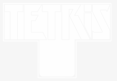 Tetris Logo Black And White, HD Png Download, Transparent PNG