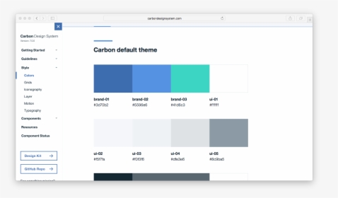 Color Palette Design System, HD Png Download, Transparent PNG
