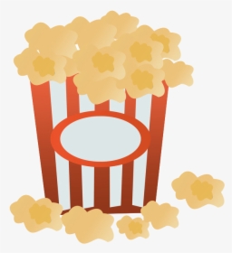 Fried Chicken Transprent Png - Butter Popcorn Cartoon, Transparent Png, Transparent PNG