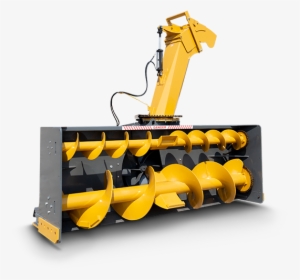 6000 Series Commercial Meteor Snow Blower Main Image - Bulldozer, HD Png Download, Transparent PNG
