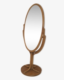 Rattan Floor Standing Mirror 161x70cm , Png Download - Hardwood, Transparent Png, Transparent PNG
