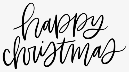 Kbecca Happychristmas Overlay Black, HD Png Download, Transparent PNG