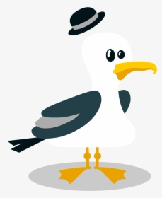 Footprint Clipart Seagull, HD Png Download, Transparent PNG