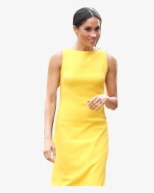 Yellow Pencil Body-con Dress - Gelbe Kleider Schmuck Kombinieren, HD Png Download, Transparent PNG