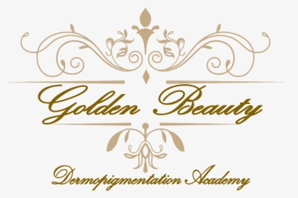 Beauty Logo Golden - Golden Beauty Logo, HD Png Download, Transparent PNG