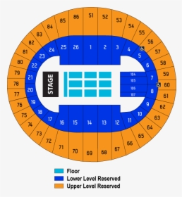 Memorial Coliseum End Stage - Scotiabank Place Seating Chart, HD Png Download, Transparent PNG
