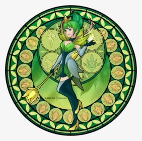 Kingdom Hearts Stained Glass, HD Png Download, Transparent PNG