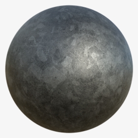 Galvanized Metal Sheet Texture, Seamless And Tileable - Sphere, HD Png Download, Transparent PNG