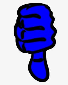 Thumbs Down Clipart Blue, HD Png Download, Transparent PNG