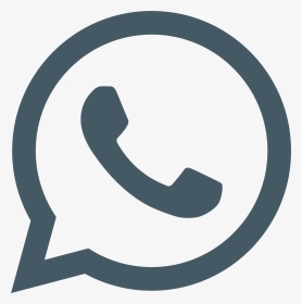 Brasao Do Whatsapp Preto E Branco - Logo Whatsapp Png, Transparent Png, Transparent PNG