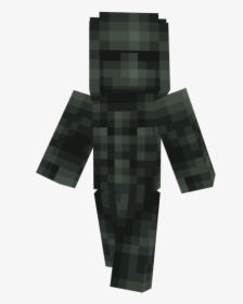 Black Armor Minecraft Skin, HD Png Download, Transparent PNG