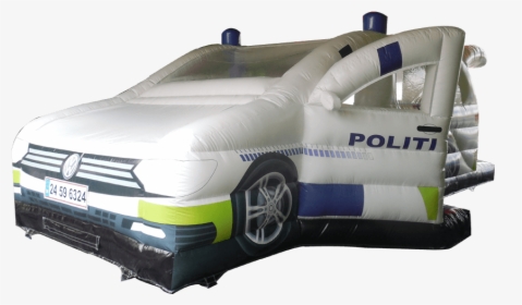 Police Car Bouncy Castle - Peugeot, HD Png Download, Transparent PNG