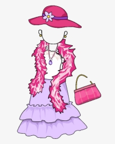 Girls Clipart Dress - Illustration, HD Png Download, Transparent PNG