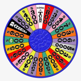 Transparent Wheel Of Fortune Png - Wheel Of Fortune Black And White, Png Download, Transparent PNG