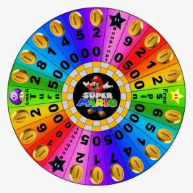 Prize Template Quantumgaming Co Powerpoint Templates - Super Mario Wheel Of Fortune, HD Png Download, Transparent PNG