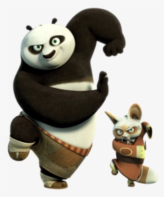 Kung Fu Panda Po And Master Shifu - Master Shifu And Po, HD Png Download, Transparent PNG