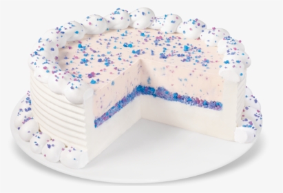 Cotton Candy Blizzard Ice Cream Cake, HD Png Download, Transparent PNG