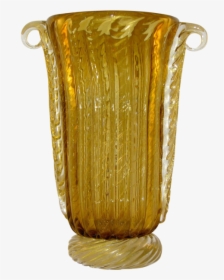Pino Signoretto Romantic Italian Ribbed Murano Glass - Vase, HD Png Download, Transparent PNG