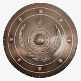 Polypropylene Copper Eagle Round Shield , Png Download - Round Shield Png, Transparent Png, Transparent PNG