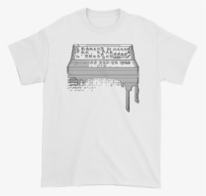 Image Of Rzrshrp Scanline Synth Logo T-shirt - Musical Keyboard, HD Png Download, Transparent PNG